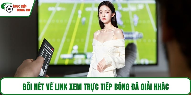 Đôi nét về link xem Trực tiếp bóng đá giải khác